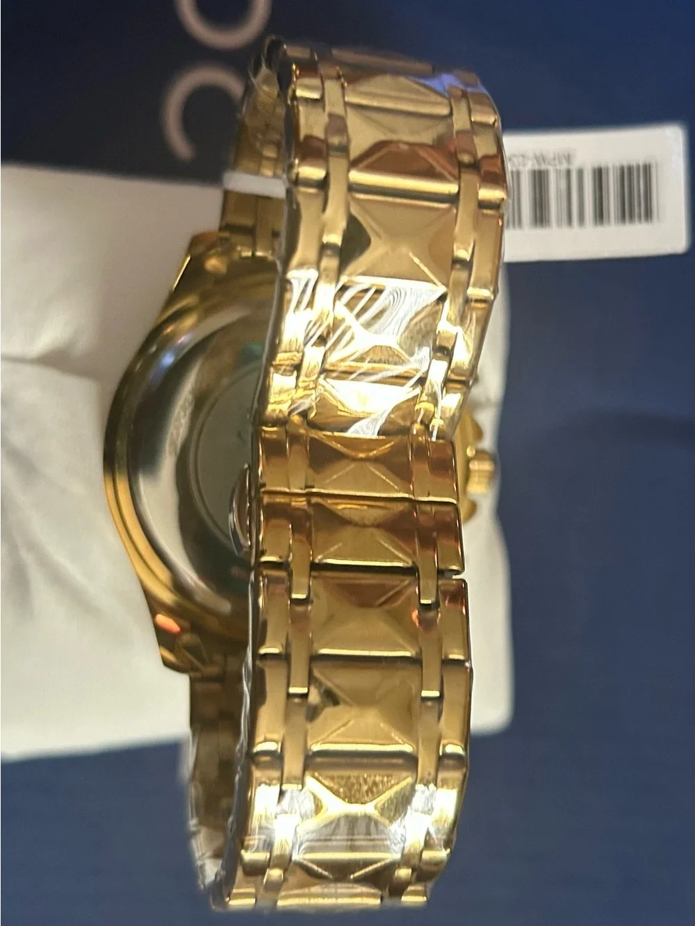 Gold-Tone Men's Chronograph Watch